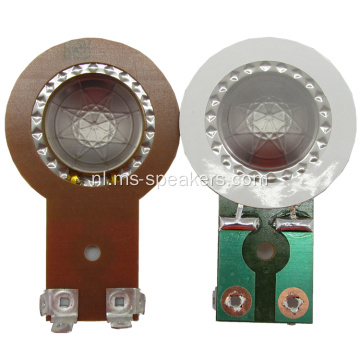 Small Titanium Diafragma Voice Coil Assembly voor Tweeter